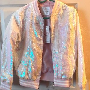 Girls Sequin Jacket